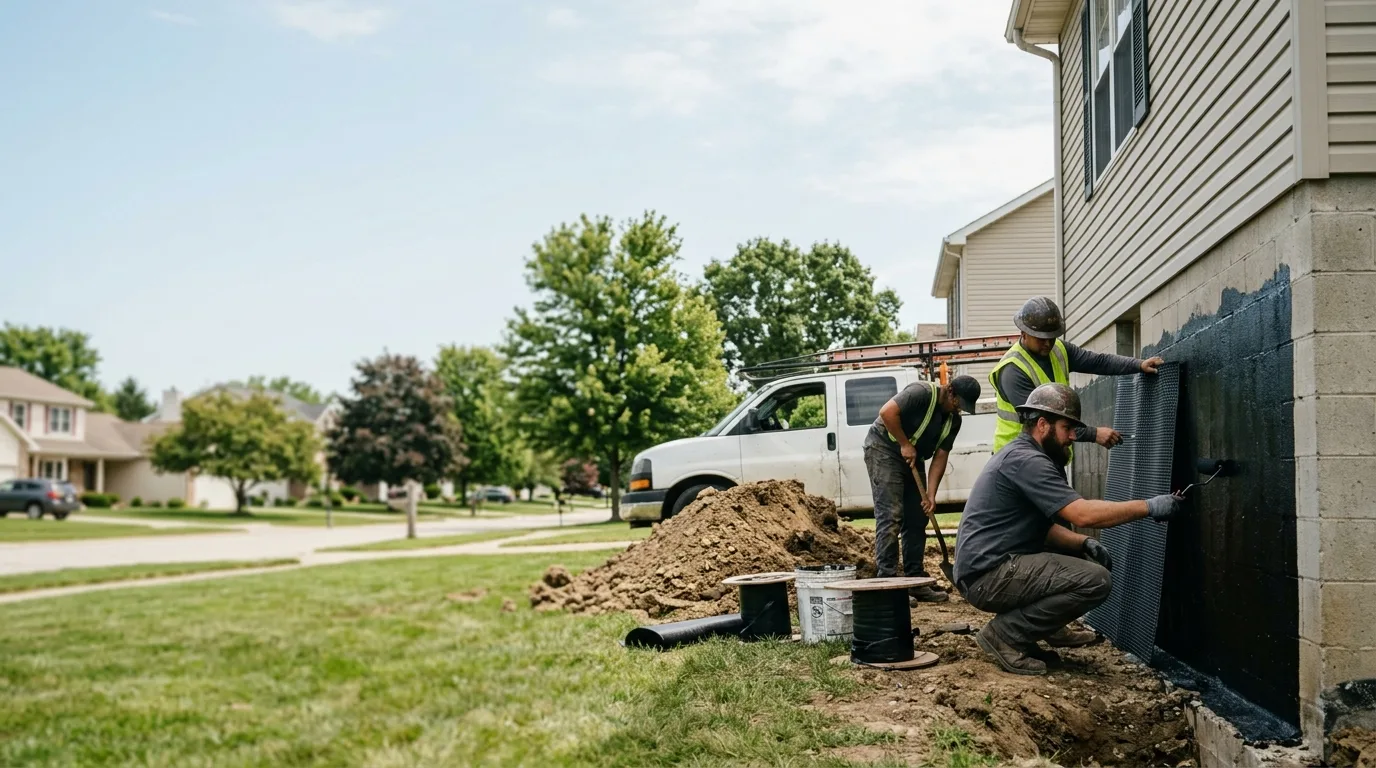 Basement Waterproofing in North Robinson, OH near me